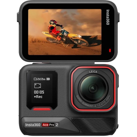 Action Camera Insta360 Ace Pro 2 Flash Bundle – Μαύρη image 0