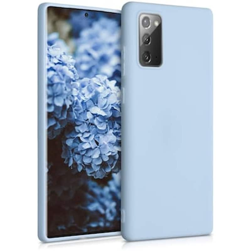 KWMOBILE Θήκη Samsung Galaxy Note 20 - Kwmobile Silicone Case - Light Blue Matte