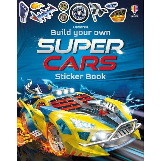 Build Your Own Supercars Sticker Book image 0