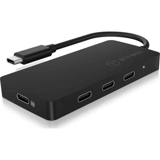 Icy Box IB-HUB1429-CPD USB Hub 4-Port USB 3.0 συμβατό με USB-C image 1