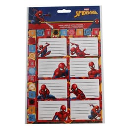 Αυτοκόλλητες Ετικέτες Gim Spiderman Με Αυτοκόλλητα (16 Τεμάχια)