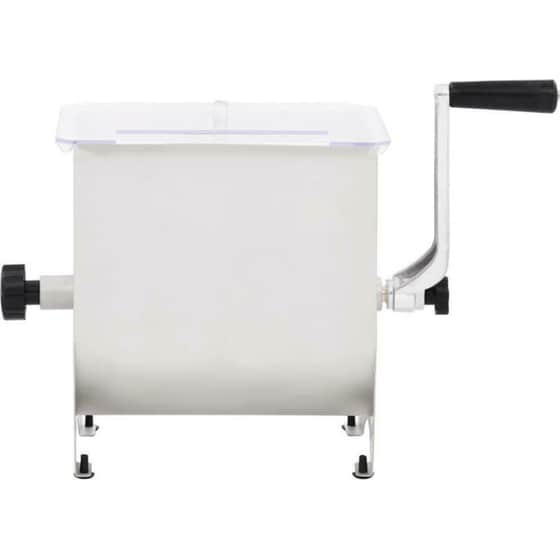 Ζυμωτήριο Κρεάτων VIDAXL 50959 με Κάδο 20 L Ασημί image 0