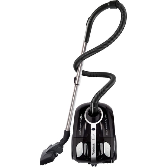 TURBOTRONIC TT-CV09 700 W με Σακούλα 2 L Μαύρο Ηλεκτρική Σκούπα image 0