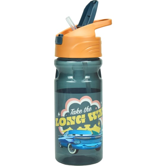 Παγούρι Gim Πλαστικό 500ml Flip Cars On The Road image 1