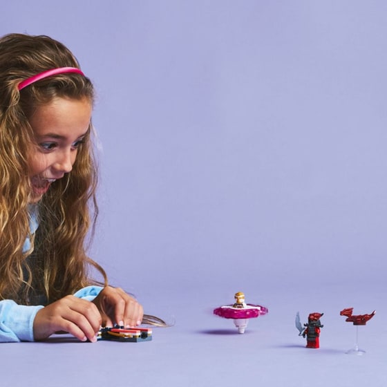 LEGO® Ninjago Sora's Dragon Spinjitzu Spinner (71824) image 6