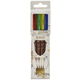 Σετ Στυλό Gel Harry Potter Hogwarts (4 Τεμάχια)