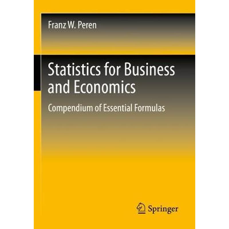 Statistics for Business and Economics