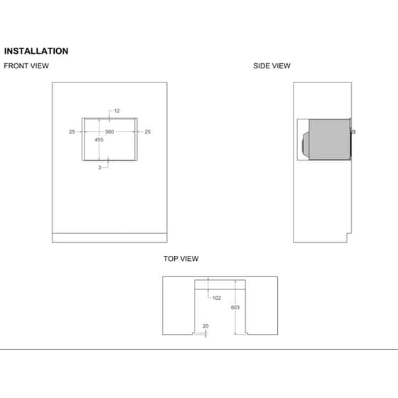 BERTAZZONI FMOD4077MTN3  38 Lt Μαύρο Εντοιχιζόμενος Φούρνος Μικροκυμάτων image 1