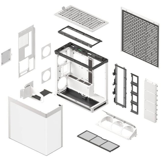 Κουτί Desktop Havn Hs 420 Midi Tower - Λευκό image 8