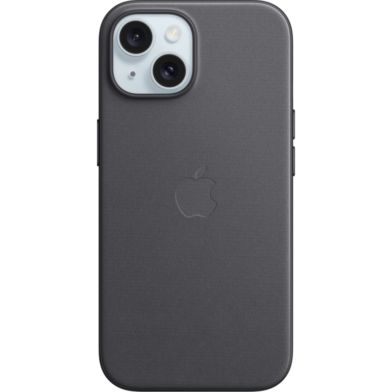 APPLE Θήκη Apple iPhone 15 - Apple FineWoven Case with MagSafe - Black