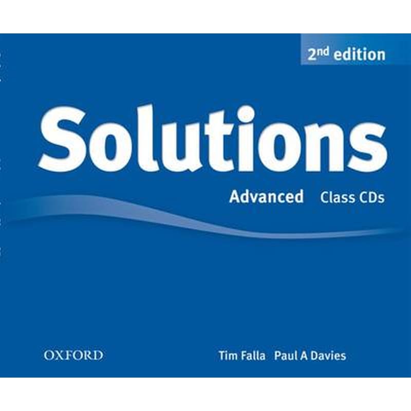 Solutions- Advanced- Class Audio CDs (3 Discs)