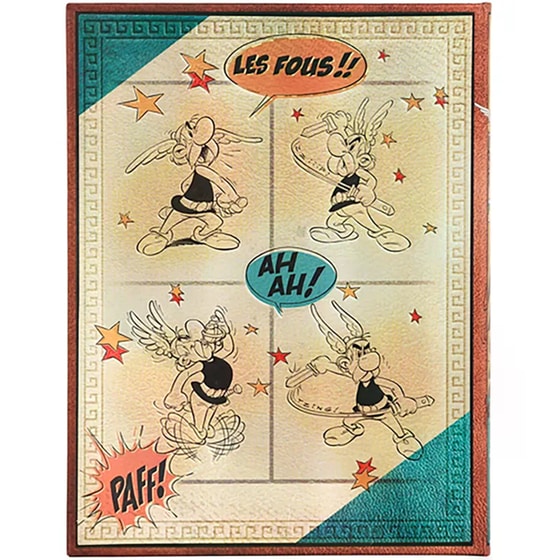 Σημειωματάριο Paperblanks Ultra Ριγέ Asterix The Gaul image 3