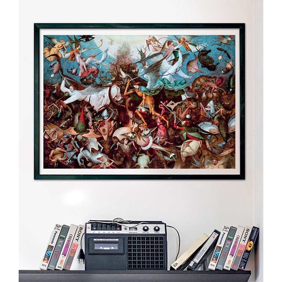 Παζλ Clementoni Museum Collection Bruegel: Η Πτώση των Επαναστατημένων Αγγέλων - Compact Box (1000 Κομμάτια) image 3