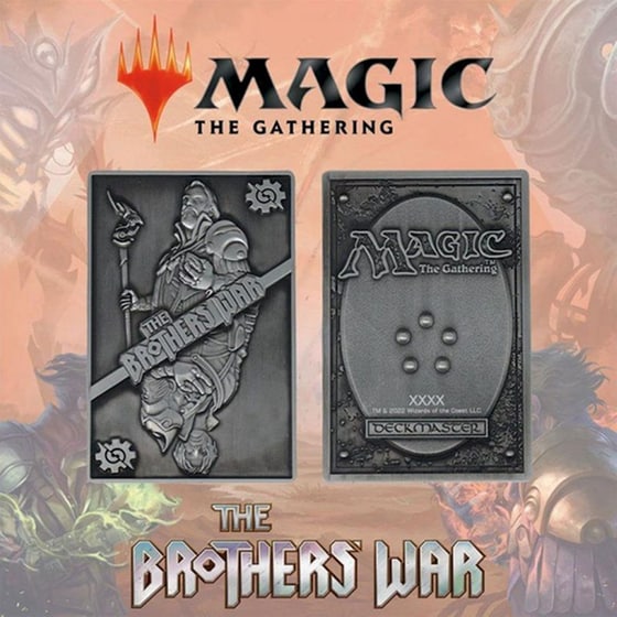Magic The Gathering - Brothers War Collectible Card (Fanattik) image 0