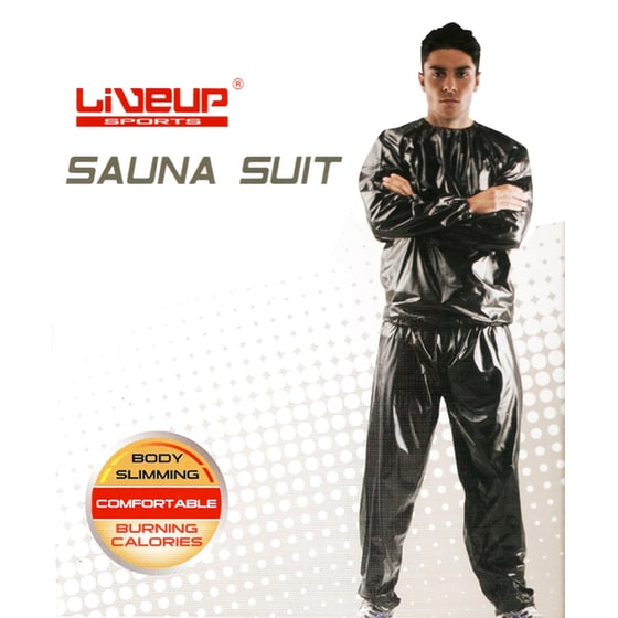 Φόρμα Αδυνατίσματος - Σάουνα Εφίδρωσης Liveup B-3034 Μαύρο image 1