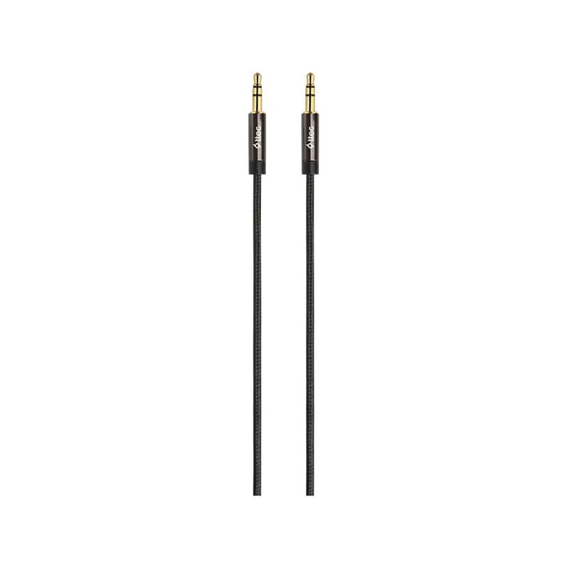 TTEC Καλώδιο Ήχου TECC Premium Stereo Aux 3.5mm jack - Μαύρο