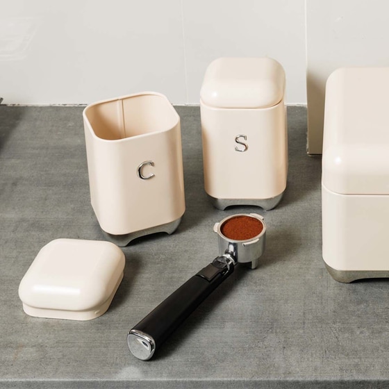 Δοχείο Αποθήκευσης Καφέ  ESTIA 01-28367 Κρεμ image 2