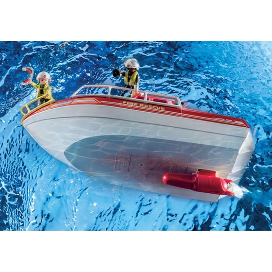PLAYMOBIL® Action Heroes Πυροσβεστικό σκάφος διάσωσης (71598) image 1