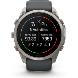 Smartwatch Garmin Fenix 9 Pro 51mm - Titanium with Graphite/Black