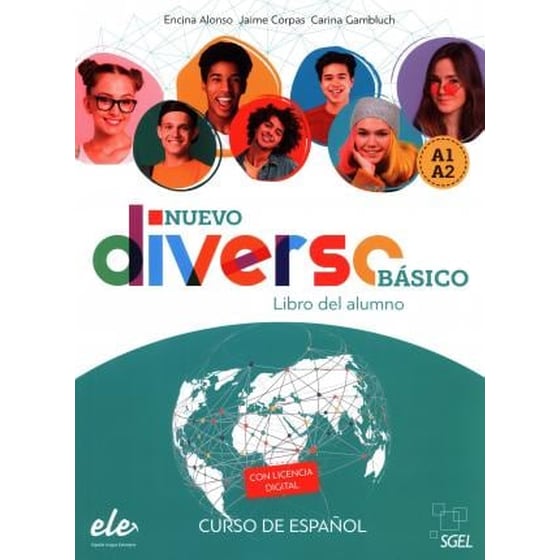 Nuevo Diverso - Libro del alumno Basico + licencia digital (A1 + A2 in one volume) image 0