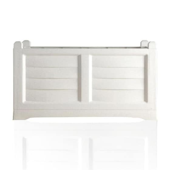 Bama Italy Θήκη Ζαρντινιέρας Βαρέως Τύπου 80x43x42cm 120lt Λευκή image 0