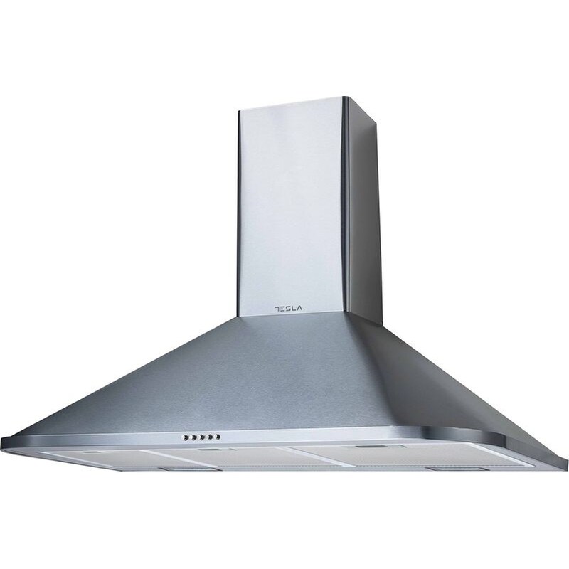 TESLA DC900AXP 90 cm Inox Καμινάδα - Τζάκι Απορροφητήρας