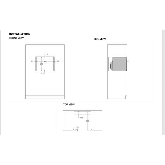 BERTAZZONI FMOD4077MTB3 30 Lt Μαύρο Εντοιχιζόμενος Φούρνος Μικροκυμάτων image 3