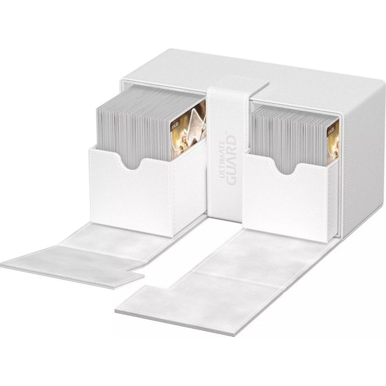 Ultimate Guard Twin Flip`n`tray 200+ Xenoskin Monocolor White image 3