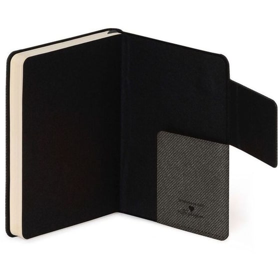 Σημειωματάριο Legami Ριγέ Small Deep Graphite image 6