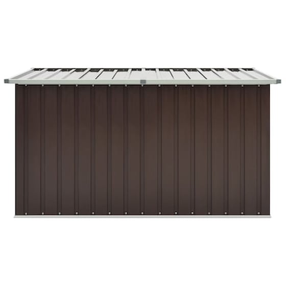 Vidaxl Μπαούλο Αποθήκευσης Κήπου Καφέ 171 X 99 X 93 Εκ. image 3