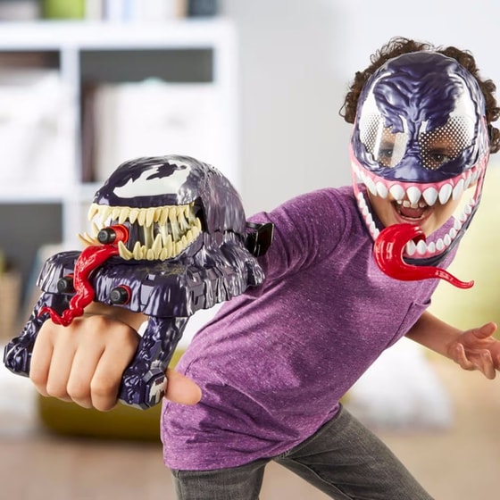 Nerf Εκτοξευτής Marvel Spider-Man VenomVersus: Marvel’s Venom Strike Blaster (G0730) image 4
