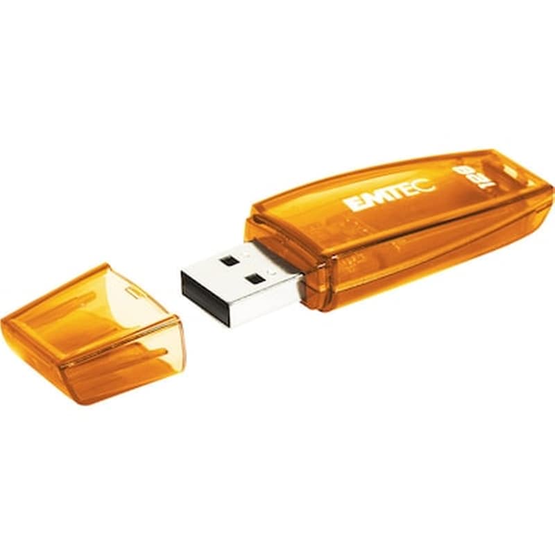 EMTEC Emtec C410 Color Mix 2.0 128GB USB 2.0 Stick Πορτοκαλί