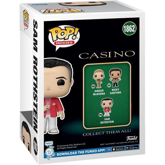 Funko Pop! Movies - Casino - Sam Rothstein #1862 image 1