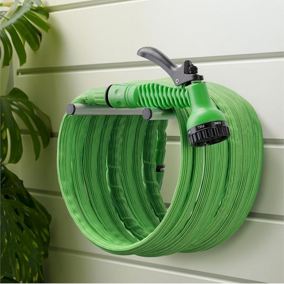 Λάστιχο Ποτίσματος Navaris Flexible Garden Hose Επεκτεινόμενο 7.5 έως 15m - Πράσινο image 1