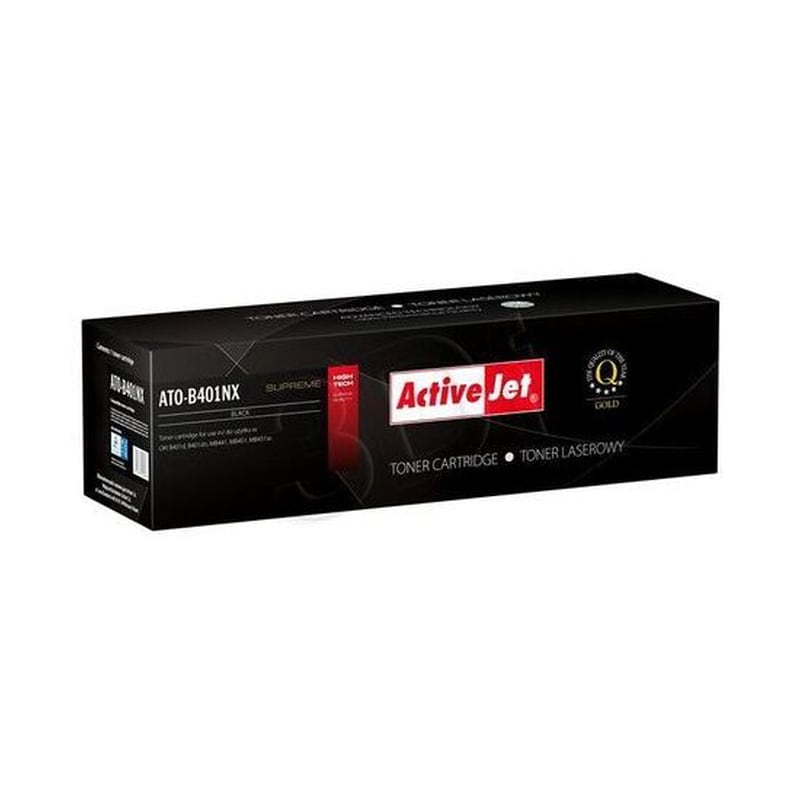 Toner ActiveJet Μαύρο ATO-B401NX - Συμβατό με Oki 44992402