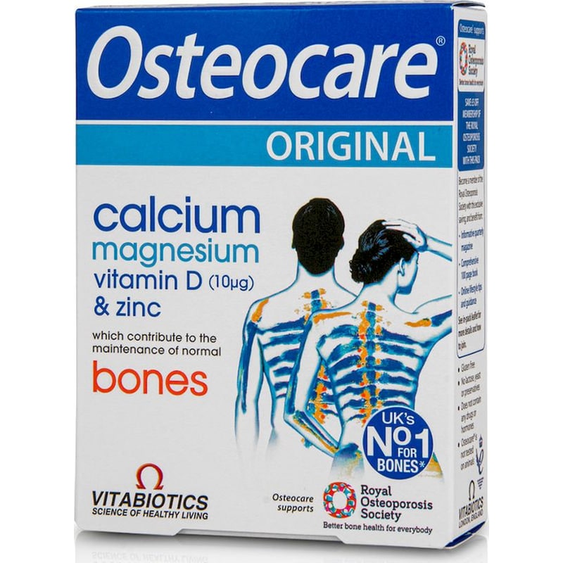 VITABIOTICS Συμπλήρωμα Διατροφής Vitabiotics Osteocare Original - 30 ταμπλέτες