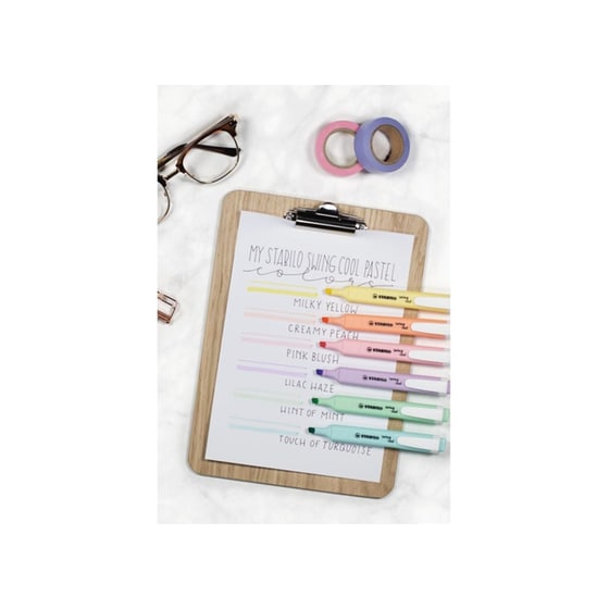 Μαρκαδόρος Υπογράμμισης Stabilo Swing Cool Pastel Edition Mωβ 2.0 mm image 5