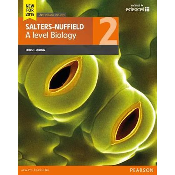 Salters-Nuffield A level Biology Student Book 2 + ActiveBook image 0