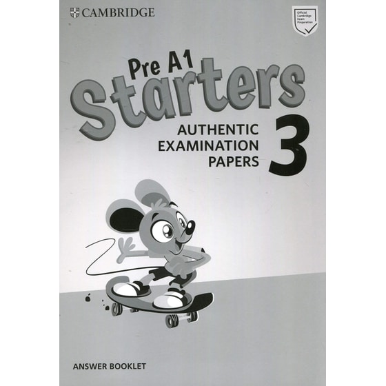 Pre A1 Starters 3 Answer Booklet image 0