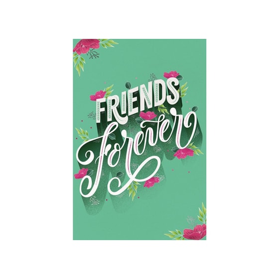 Ευχετήρια Κάρτα Legami Friends Forever image 1