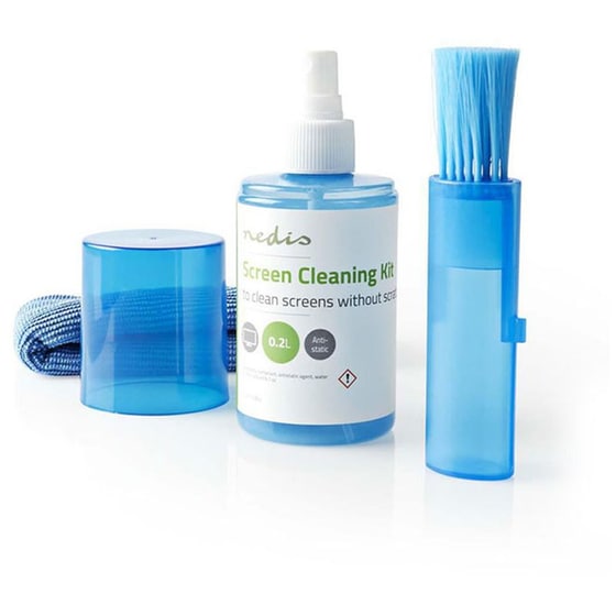 Kit Καθαρισμού Nedis CLSN120BU LCD Cleaner - 200 ml image 0