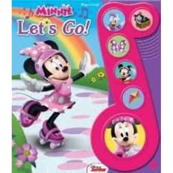 Minnie "Let's Go!" Little Music Note Book image 0