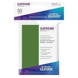 Ultimate Guard Supreme Ux Sleeves Standard Size Πράσινο (50)
