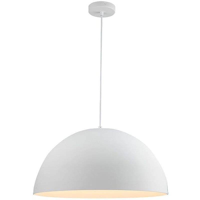 Φωτιστικό Οροφής Μονόφωτο Eurolamp από Μέταλλο/Αλούμινιο Φ60x120 cm - Λευκό