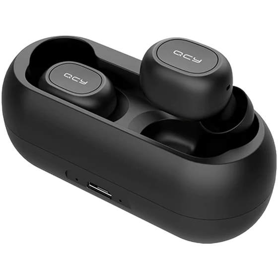 Ακουστικά Bluetooth QCY T1C - Μαύρα image 0