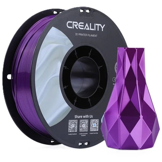 CREALITY Νήμα 3D Εκτυπωτή CR-SILK 1kg 1.75mm - Μωβ image 0