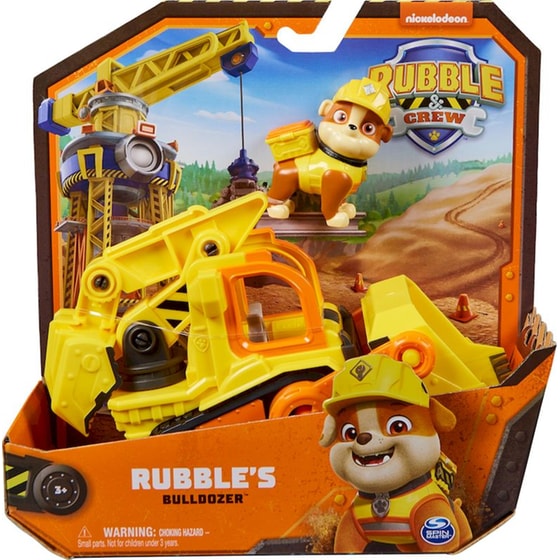Spin Master Paw Patrol: Rubble & Crew Βασικό Όχημα 1 Τμχ - Τυχαία Επιλογή Σχεδίου (6066726) image 1