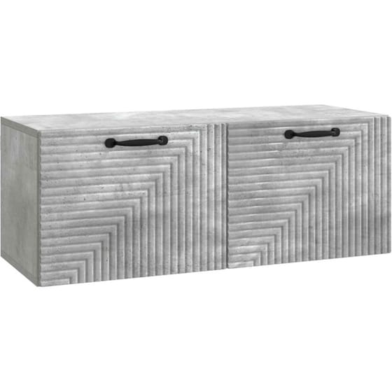 Επιτοίχιο Έπιπλο Τηλεόρασης VidaXL 78.5x31x30 cm - Γκρι image 0