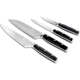 Σετ Μαχαίρια Berlinger Haus Matte Black Collection από Ανοξείδωτο Ατσάλι 4 Τμχ