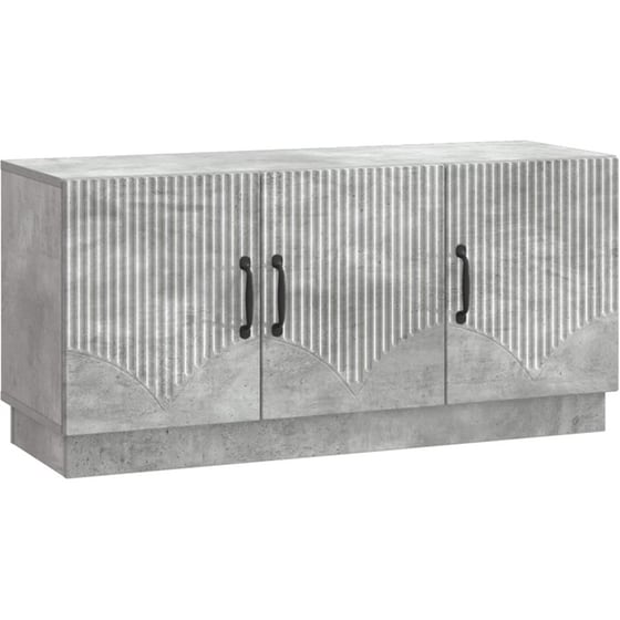 Έπιπλο Τηλεόρασης VidaXL 99x34.5x47 cm - Γκρι Σκυροδέματος image 0